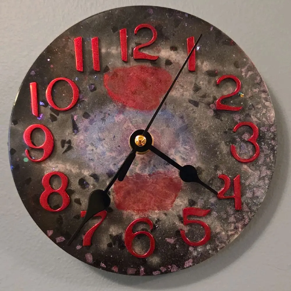 Molten Core | Handmade Resin Lava Clock
