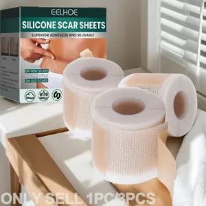 Silicone Scar Care Patch, Invisible Scar Tape, Silicone Scar Sheets, Waterproof & Gentle Ingredients, Daily Skin Protection, Smooth & Lightweight Design for Scars Treatment