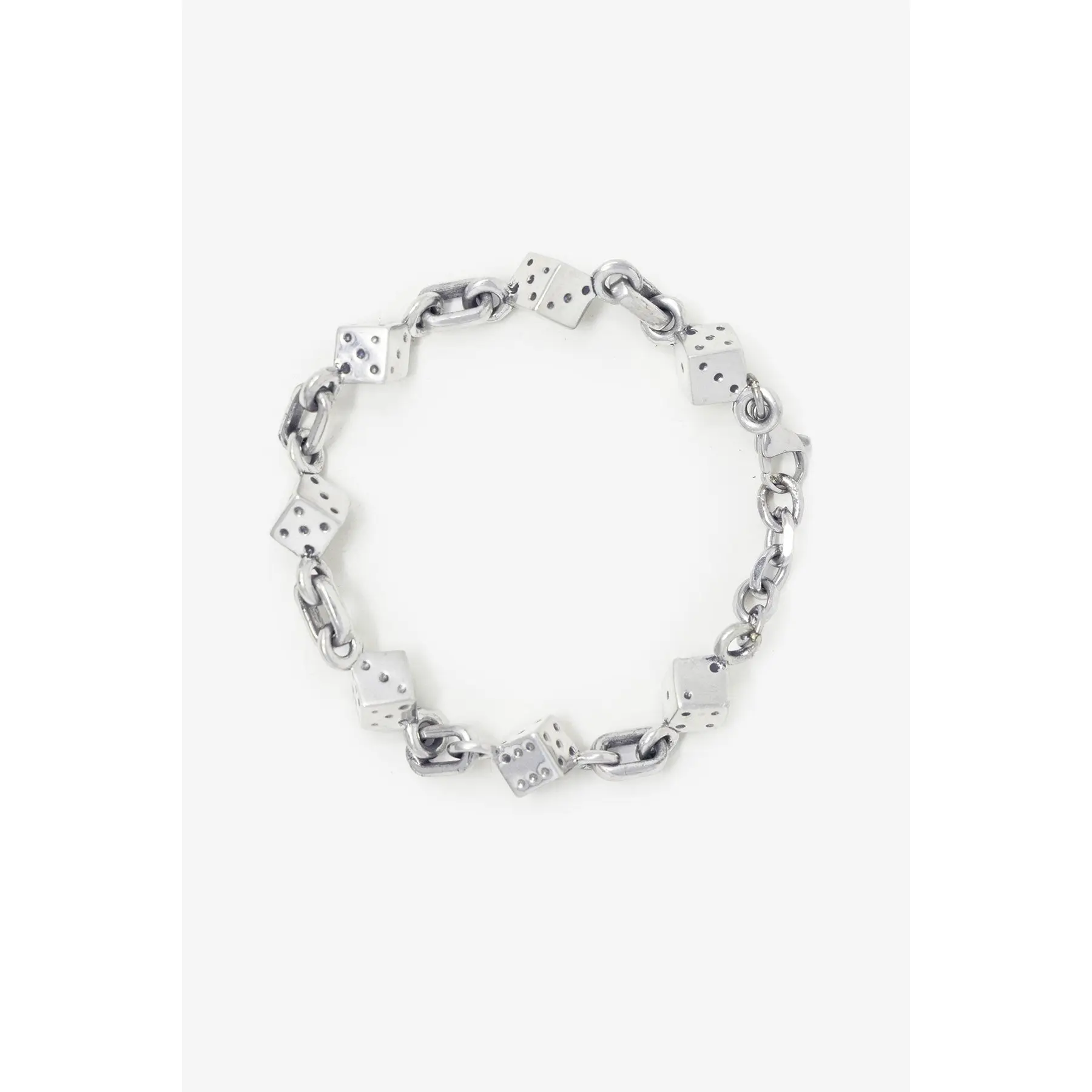 mnml Dice Bracelet - Silver