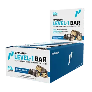 1st Phorm Level-1 Bar (15ct) | High-Quality Protein Bars