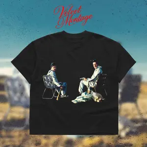 [VELVET] Breaking Bad Heisenberg & Pinkman Heavy Cotton Unisex Shirt Retro Crime Television Tshirt Vintage Style Cinematic Graphic Tee Menswear Womenswear Direct-to-garment Printing