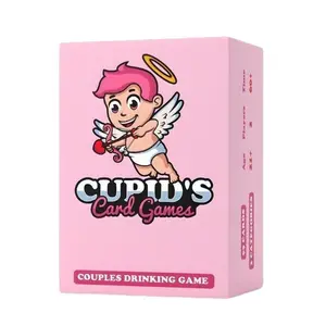 Cupid's Card Games for Couples, Interactive Drinking Cards, Fun Date Night Game, Romantic Couple Activity, Engaging Party Game