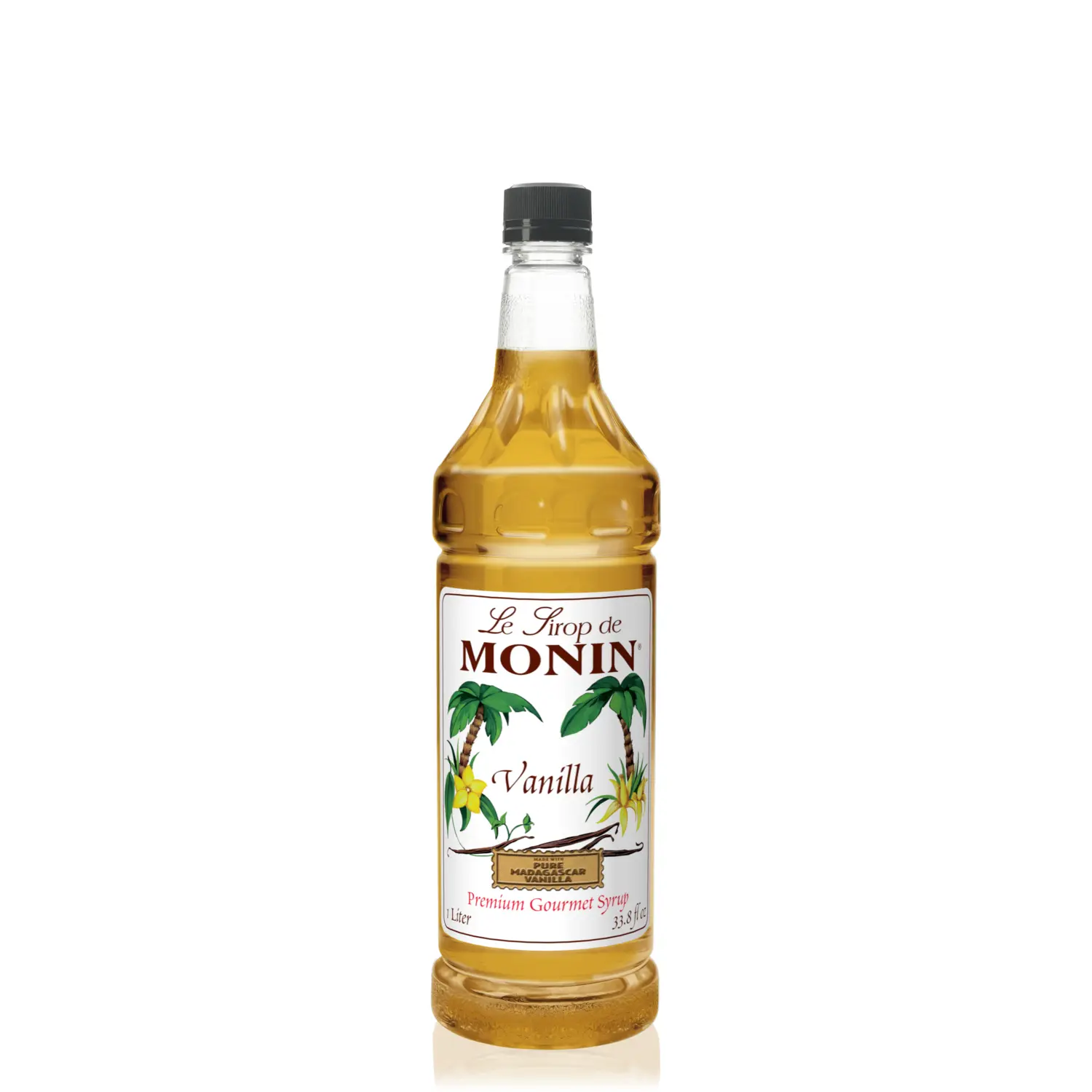 Monin Vanilla Syrup - Bottle (1L) Monin Vanilla Syrup - Bottle (1L)