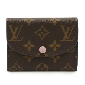 Pre-owned Louis Vuitton Canvas Small Leather Goods Monogram Coin Purse