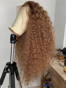 26 Inch Soft Non-Stick Pre-Banked Long Wig, 180% Density Curly Hair, 13x4x1 Lace Front, High Heat Resistant, Daily Use, Curly Wigs