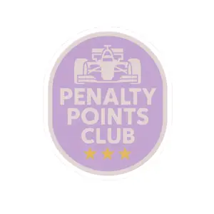 Penalty Points Club | Cute F1 Stickers