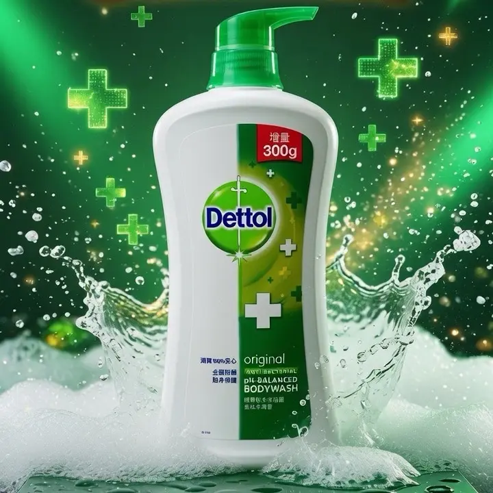 Dettol Original pH-Balance Antibacterial Body Wash, 950g Soothing Hydrating Cleanser for Daily Gentle Cleansing - Body Care