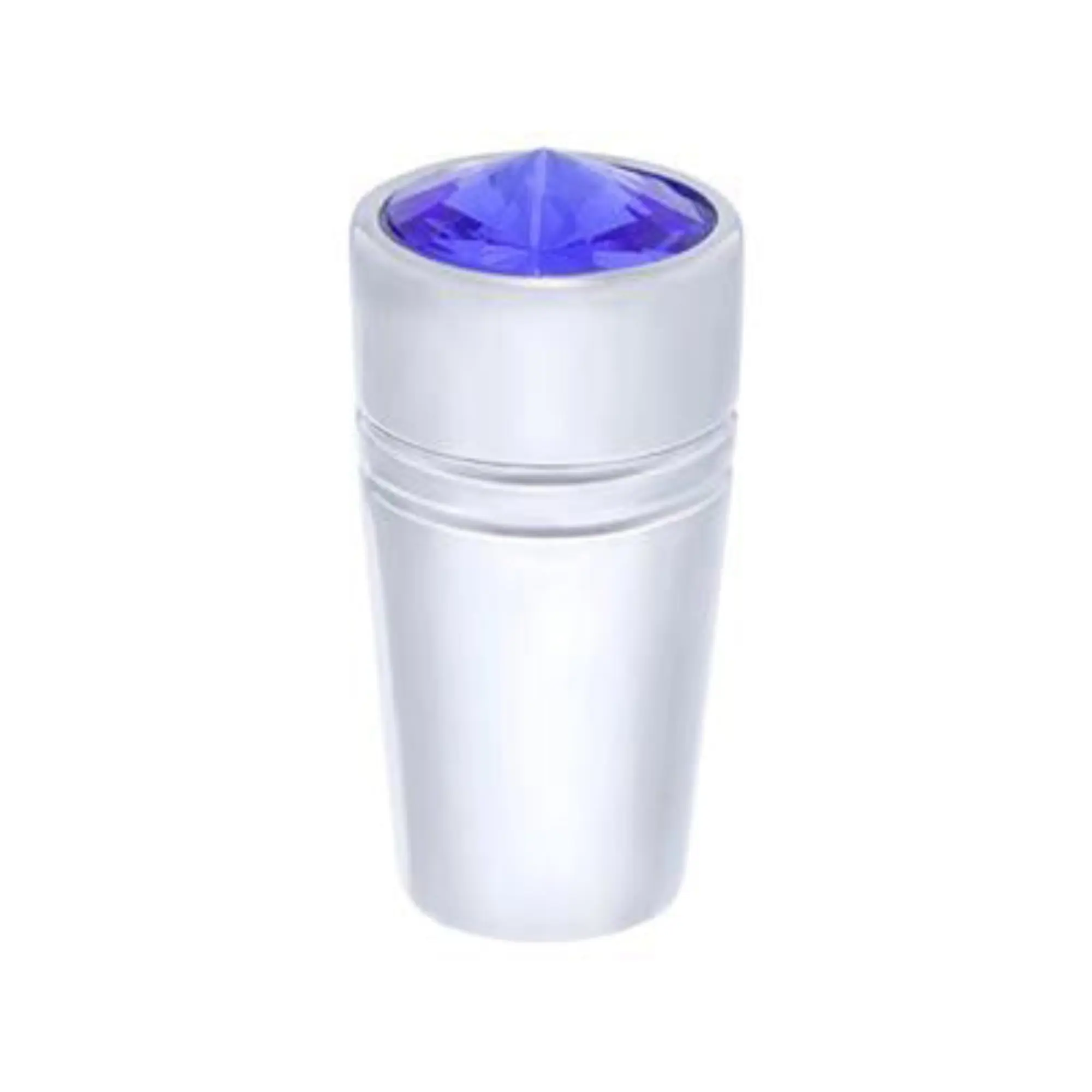United Pacific Custom Toggle Switch Extension, Thread-On Blue Crystal Accessory for Peterbilt Electrical Switches, Thread Onto Toggle Switch