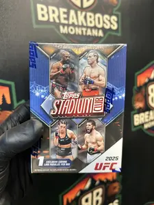 2025 Topps Stadium Club UFC 6-Pack Blaster Box