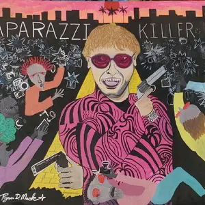 PappaRazzi Killer  Decoracrylic Hand Painted.