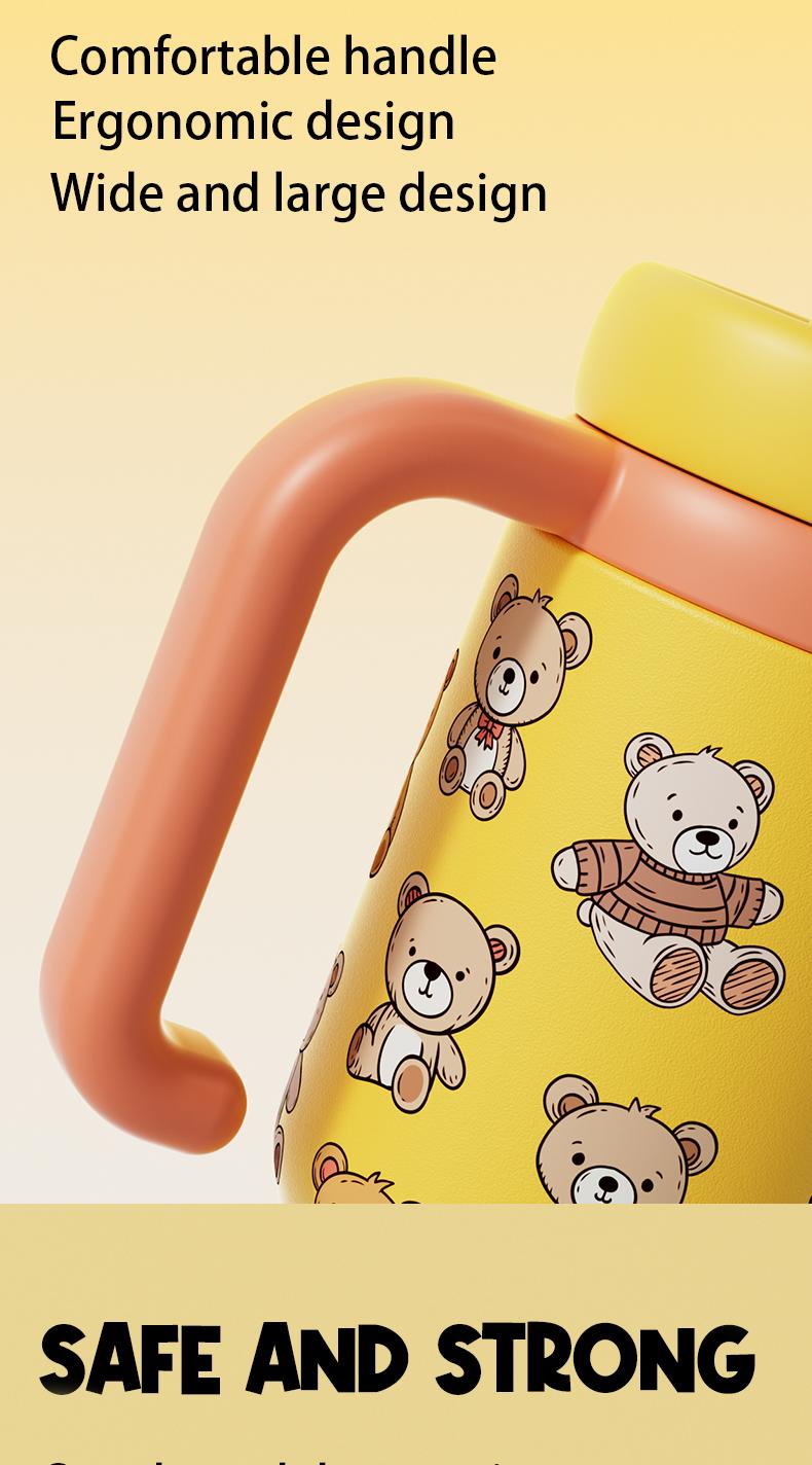 【COMOBEBE】24oz Stainless Steel Whale Fountain Tumbler with Handle – Two Lids, Spill-Proof, Dishwasher Safe, Cute & Perfect for Teens, and Adults Water Bottles Sturdy Drinkware Flasks 【COMOBEBE】24oz Stainless Steel Whale Fountain Tumbler with Handle – Two Lids, Spill-Proof, Dishwasher Safe, Cute & Perfect for Teens, and Adults Water Bottles Sturdy Drinkware Flasks