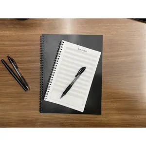Exequeuet Slim Notebook - Minimalistic Design, Ideal for Task Tracking and Notetaking