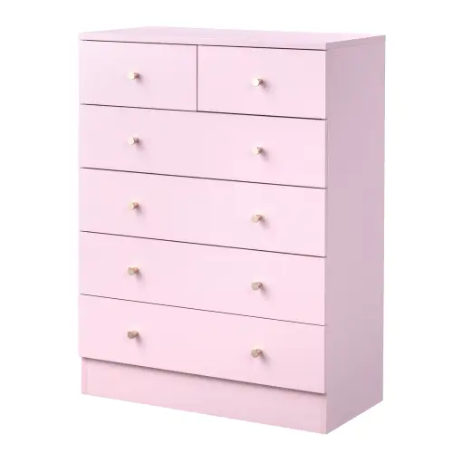 5 layers & 6 drawers-Pink