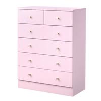 5 layers & 6 drawers-Pink
