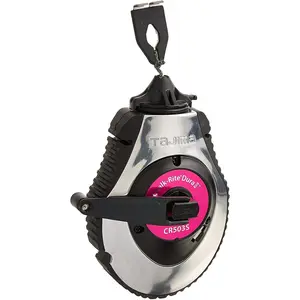 Chalk Line - Chalk-Rite Dura Chalk Box with 100ft Extreme Bold 1.8 mm Snap Line & Integrated Handle Release - CR503S