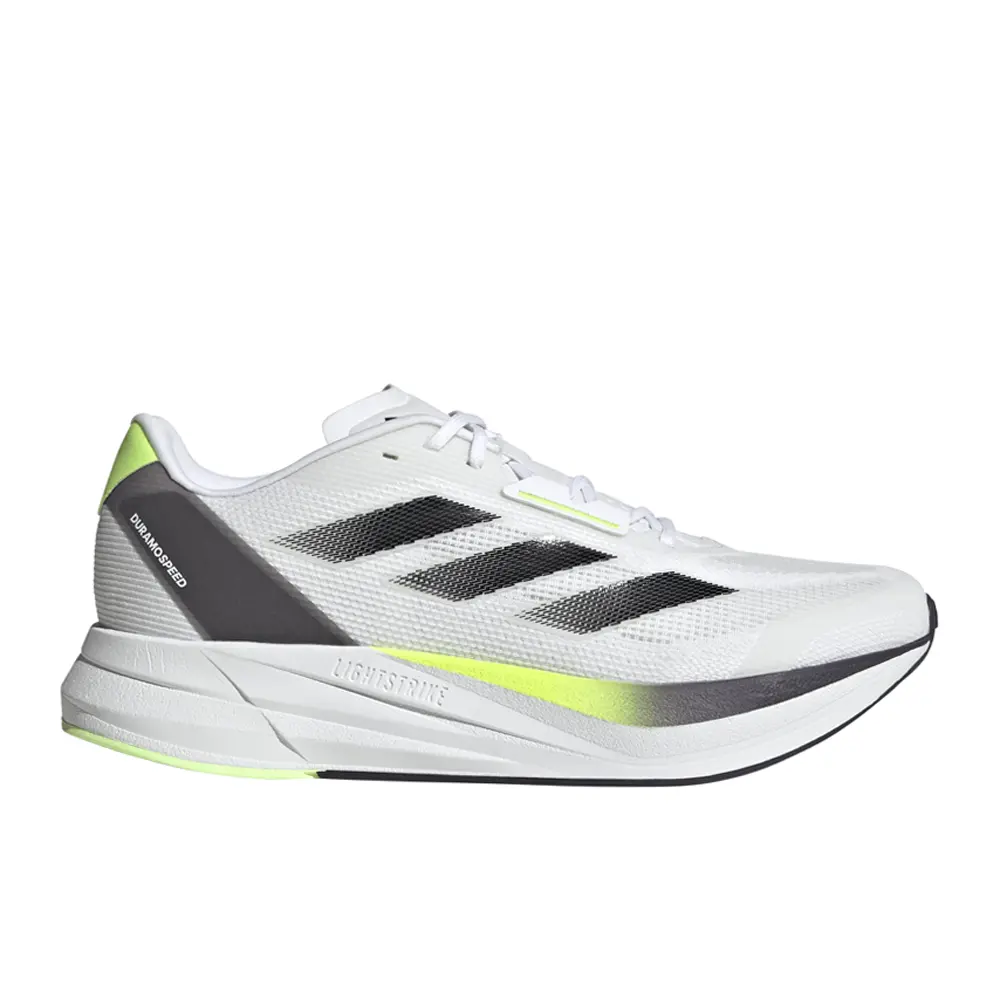 adidas Mens Duramo Speed Running Sneakers Shoes - White