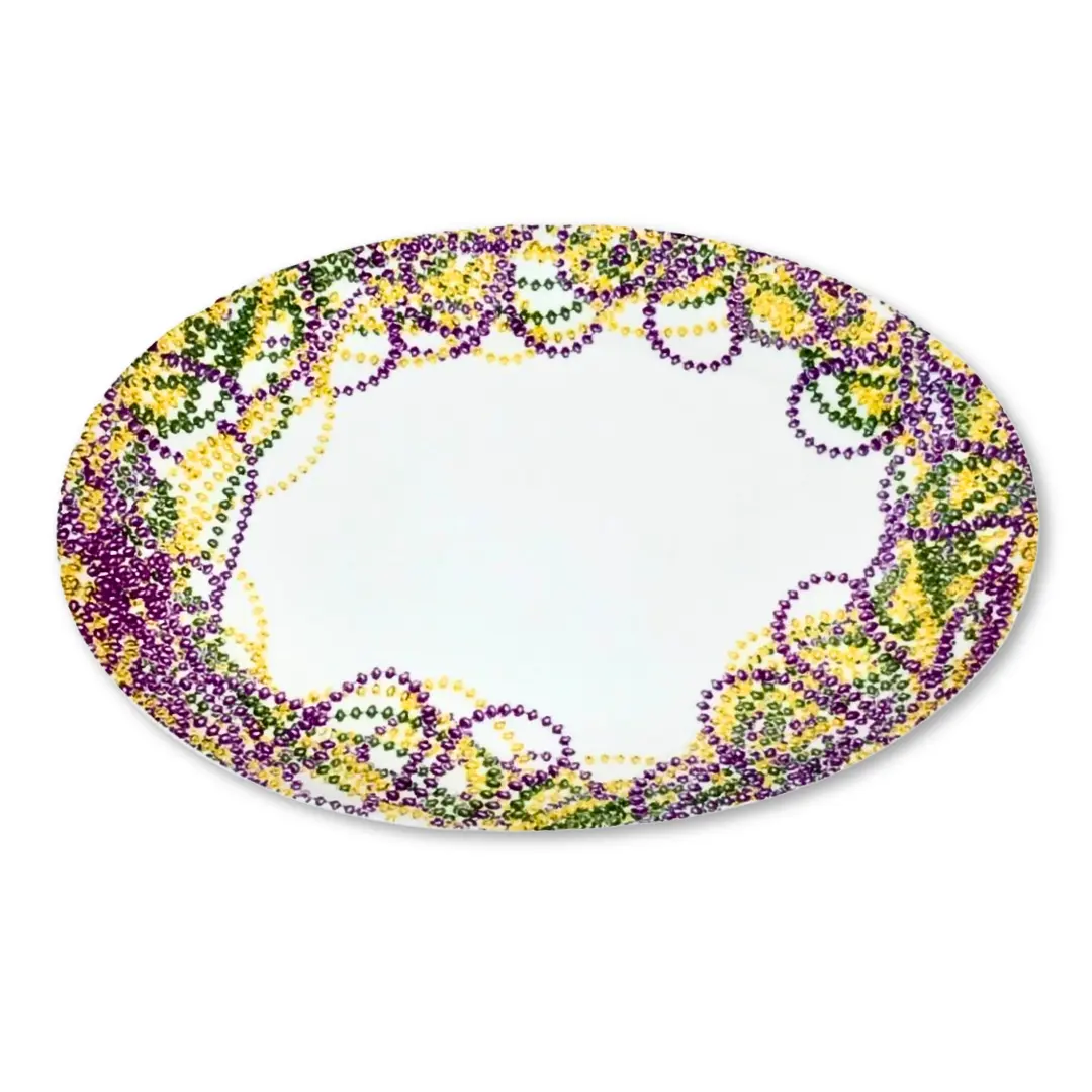 16" Oval Bead Platter (Each)