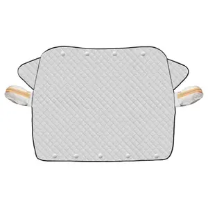 Thickened Aluminum Foil Windshield Snow Cover Car with Nine Magnets, Ice Protection Shield for Home Use, Suitable for Sedans