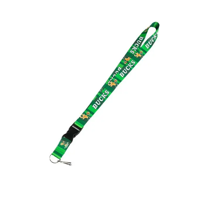 Aminco HWC '68 Green Stripes Milwaukee Bucks Lanyard