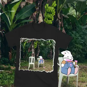 Album Cute Buny Ice Cream S-5XL Unisex T-Shirt, Gift For Fans