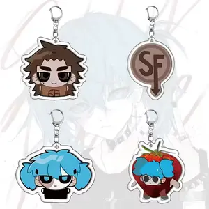 Sally Face Cute Face Acrylic Double-sided Keychain, Great For Daily Use Or As Thoughtful Little Gifts For Your Friends And Yourself