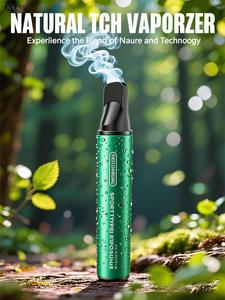 New Upgrade - Rechargeable Herbal Diffuser Pen with Mullein, Thyme & Mint – Support Clean Breathing, Refresh Your Breath, Natural Aromatherapy for Daily Wellness & Craving Control  Healthcare Fitness Essential Oil Blend Organic Oil