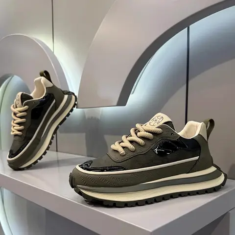 Men's Letter Design Lace Up Low Top Sneakers, Trainers for Men, Fashion Running Sneakers, Breathable Sneakers, Male All-match Round Toe Sports Shoes for Daily Wear, Walking Shoes, Trendy Shoes, Footwear