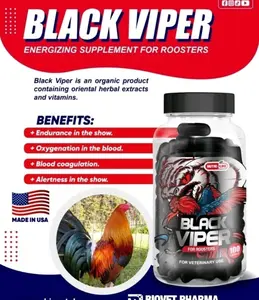 BLACK VIPER – Suplemento Booster para Gallos / 100 cáps – Nutri-Line Roosters