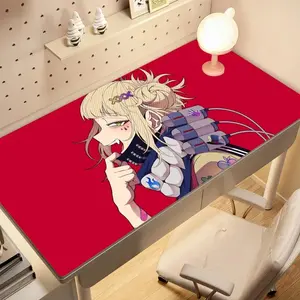 My Hero Academia Himiko Toga Anime Gaming Mouse Pad, 80×30cm Non-Slip Lock Edge Rubber Desk Mat, XL Large Keyboard Table Pad for PC, Laptop, Office & Gamer