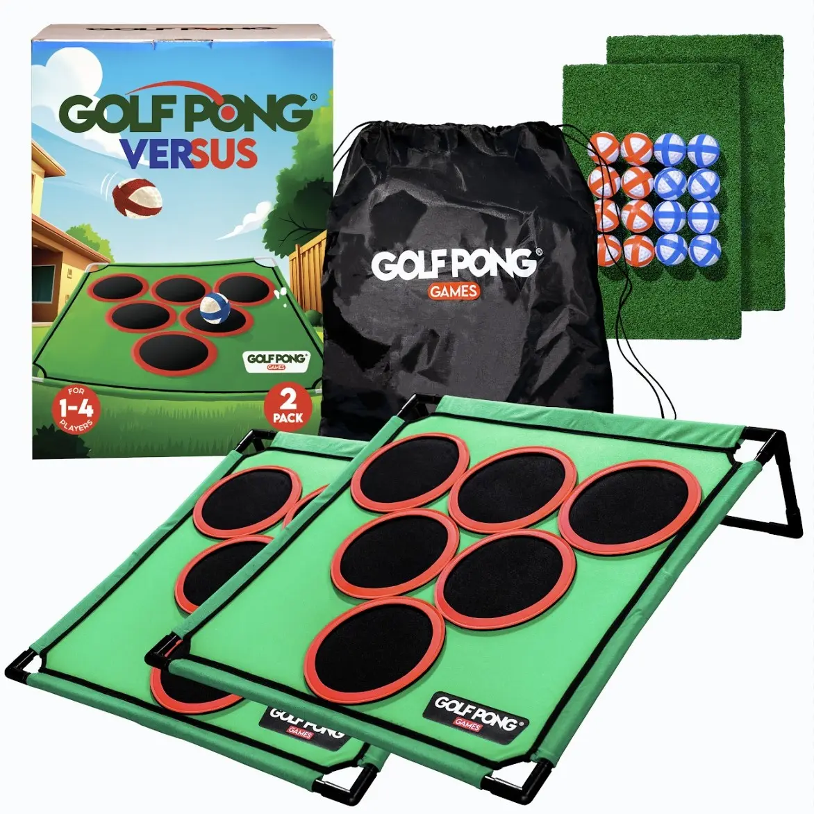 Golf Pong Versus - 2 Pack Game Set
