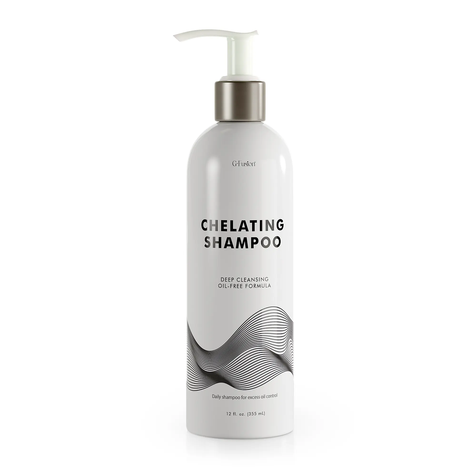 Chelating Shampoo – For Oily Hair & Oily Scalp -Deep Cleansing Clarifying Shampoo- Removes Hard Water Buildup, Chlorine & Residue-Nourishes-No Silicones, No Parabens, Fresh Volume. 12 Fl Oz ( 355 ML)