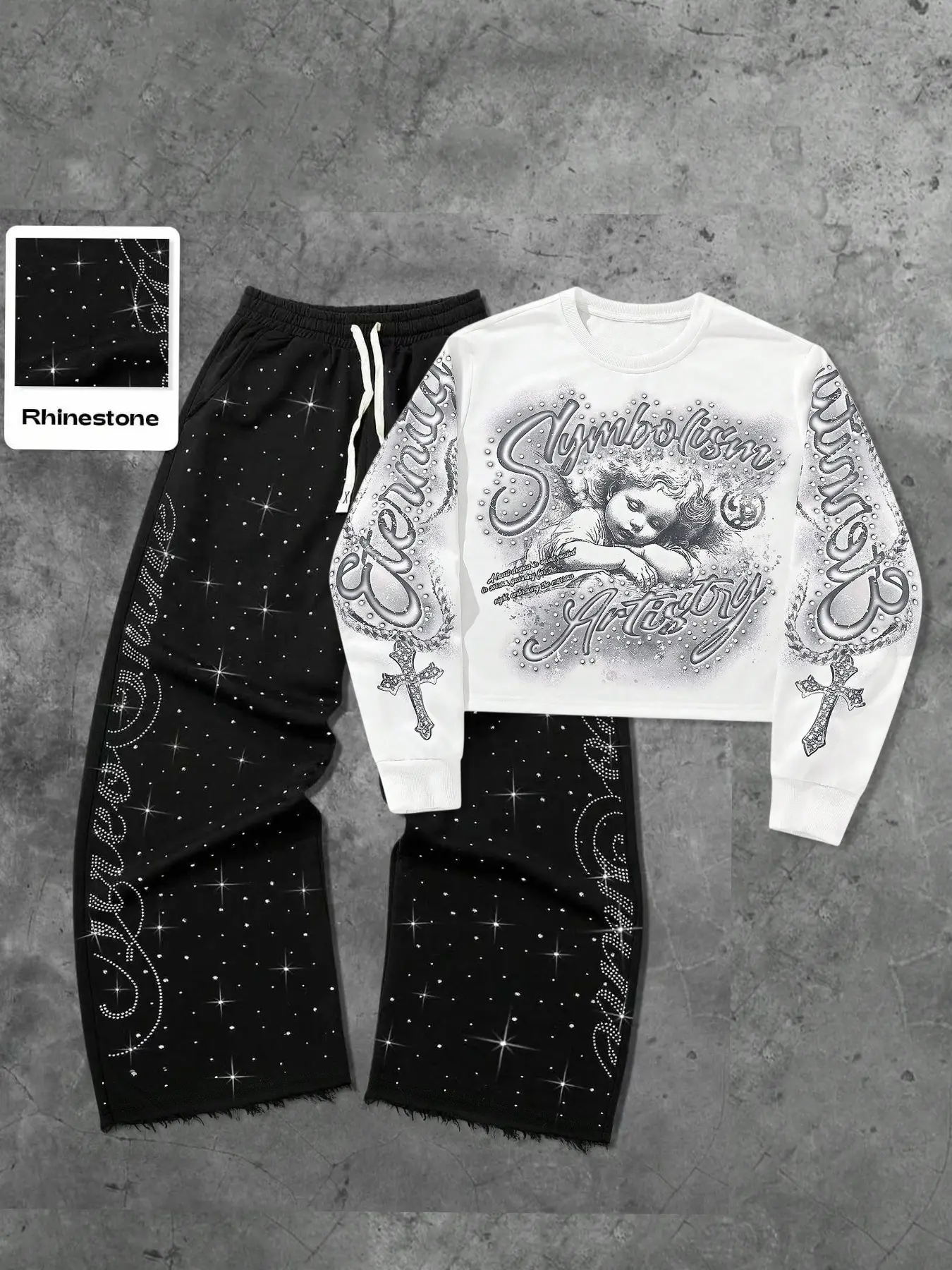 Hellstar flared tracksuit - TikTok Shop