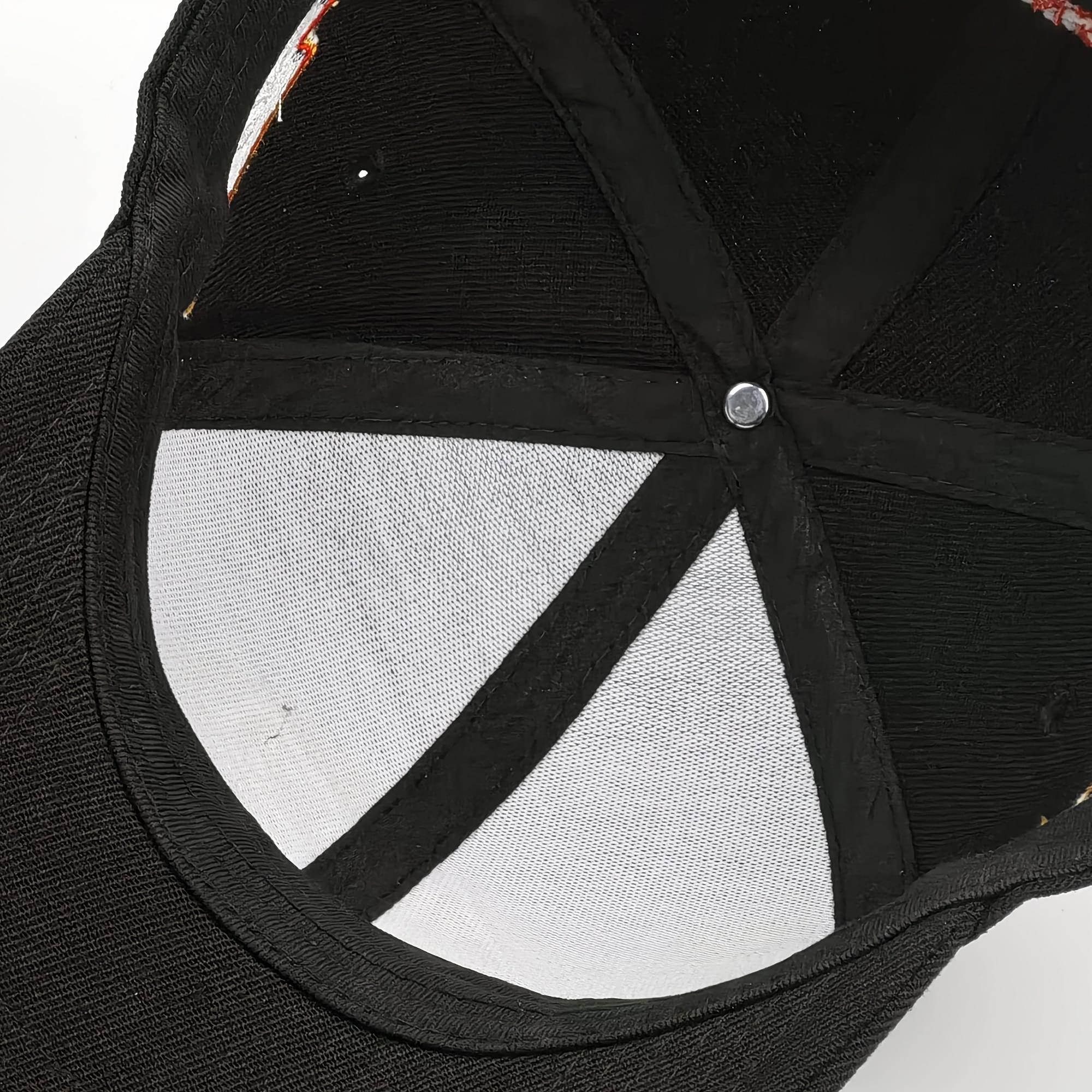 50th Patch #42 Robinson Baseball Day Men's Baseball Cap Blue Black Adjustable Curved Brim Outdoor Sport Hat Dad Cap Snapback Fitted 100% Polyester 3D Embroidery