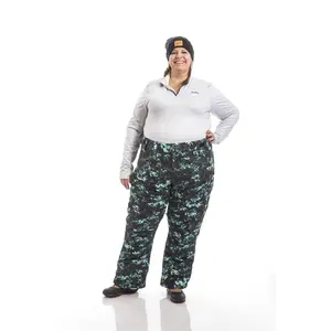 Pulse Statement Insulated Plus Size Snow Pants | Teal