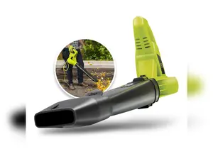 Sun Joe SBJ601E 2-Speed Electric All Purpose Blower | 215-MPH | 240-CFM | 10-Amp (Green)