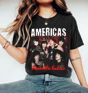 America's Favorite Ladies T-Shirt - The Tinas Inspired, Featuring Jake Webber & Johnnie Guilbert, Fan Tribute Tee, Unisex Top