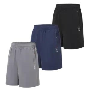 3 Pack Men's Breathable Short Running Shorts withPockets,Great for Outdoor Activities basketball  shorts