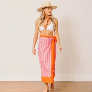 Orchid Pinstripe Sarong