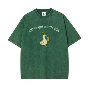 Unisex  Vintage "Off To Get A Little Silly" Funny Irish Drinking Couples Washed T-Shirt   – St. Patrick’s Day  Tee s short sleeve funny irish shirt Grunge Graphic Album T-Shirt 67 shirt tshirt tok classic meme style unisex t-shirt