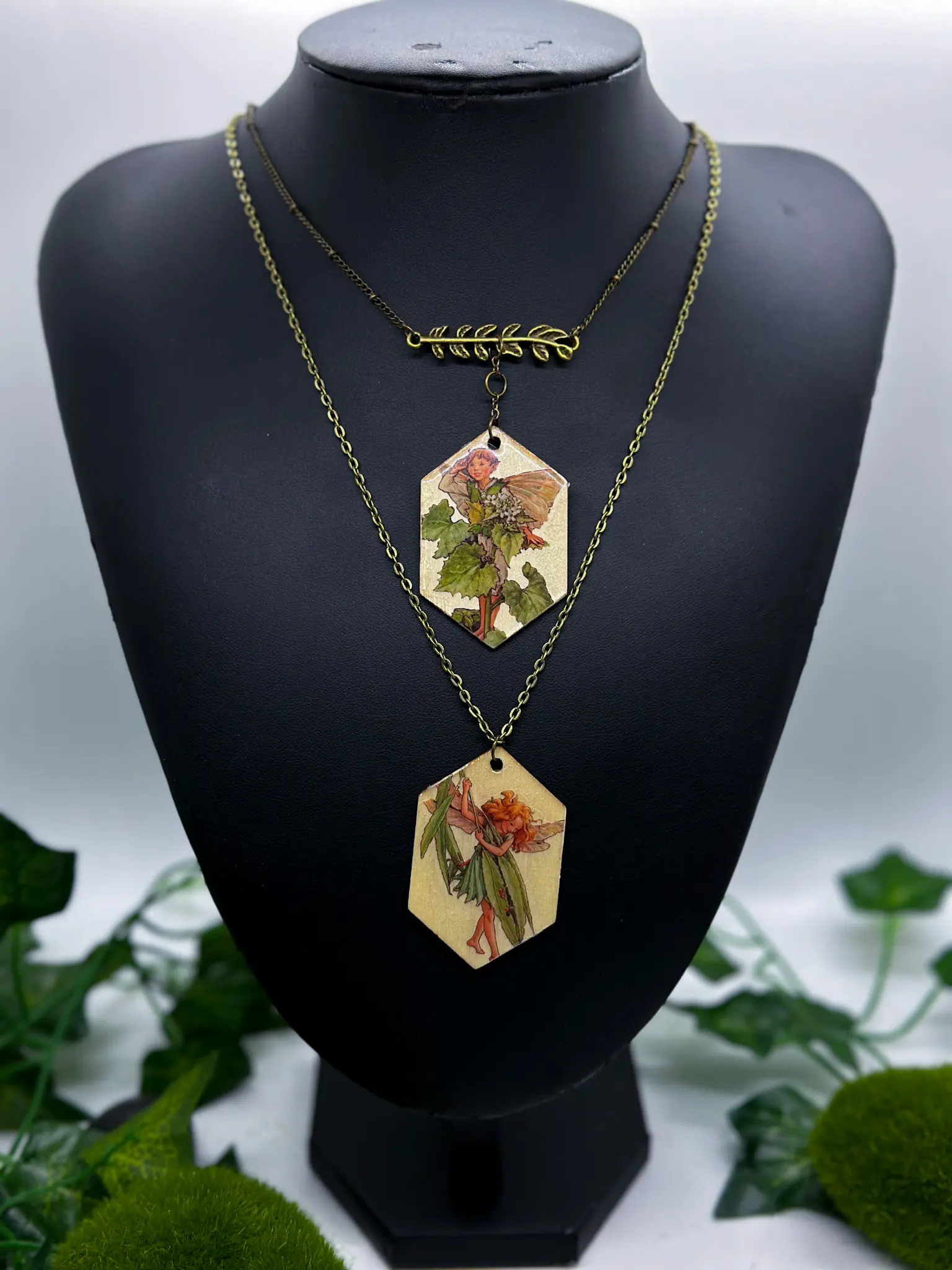 Handmade Woodland Fairies Necklace