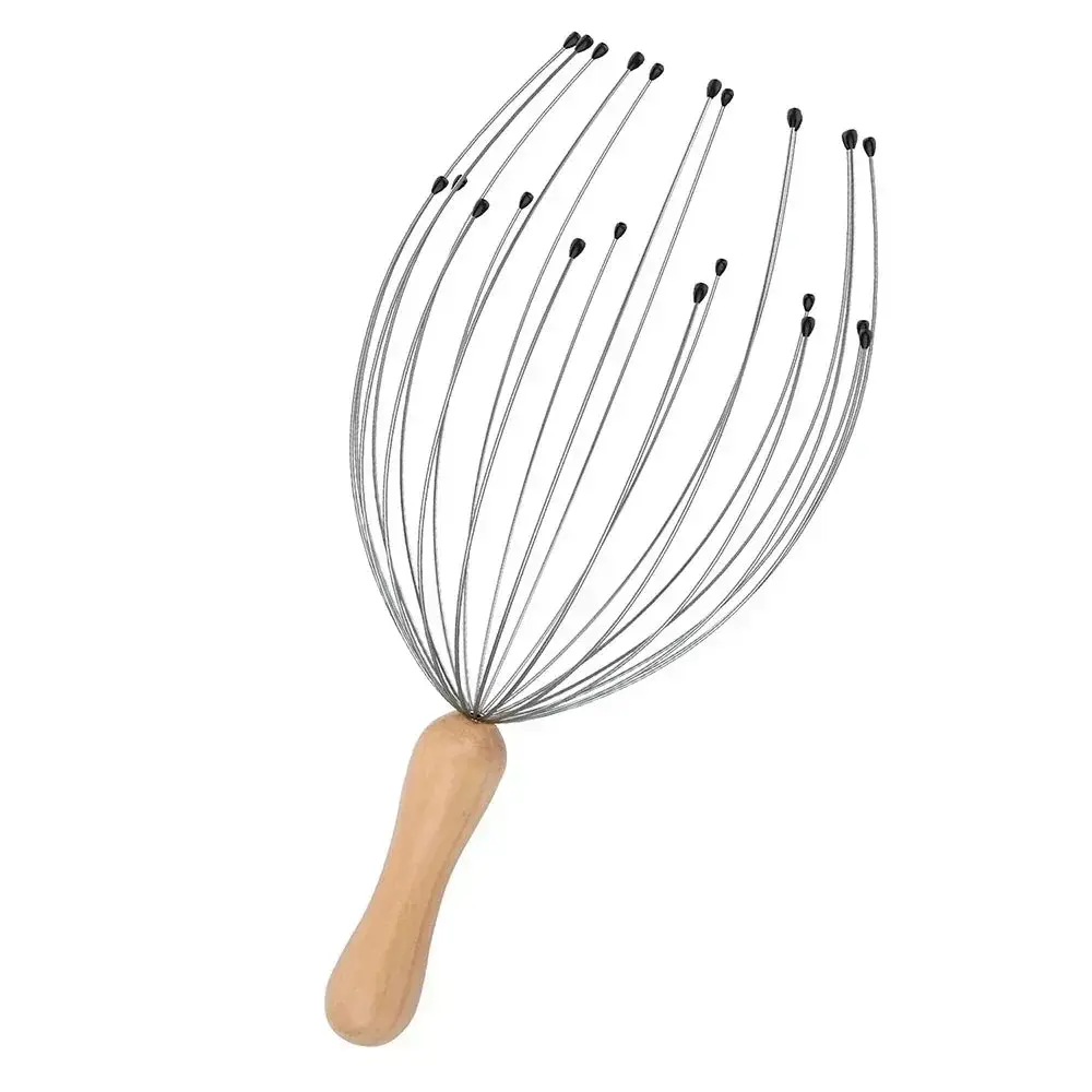 Octopus Scalp Massager — 24-Finger Stress Relief Head Scratcher