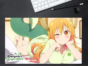 Miss Kobayashi's Dragon Maid Anime Playmat (Large Mousepad) Officially Licensed [Choose your Design]