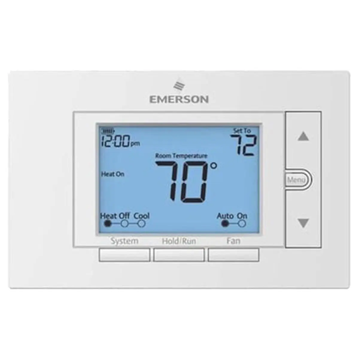Emerson Universal 210321 Digital Programmable Thermostat for Reptile & Amphibian Temperature Control, 7-Day Schedule, Digital Display, Easy Set Up, Compatible with Home Heating & Cooling Heat Pump Systems