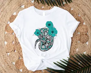 Floral Kidney Anatomy T-shirt, Cute Dialysis Nurse Shirt, Nephrologist Gift, Medical Student Tee, Kidney Disease Support T-shirt, Botanical Kidney Shirt, Kidney Transplant Tee
