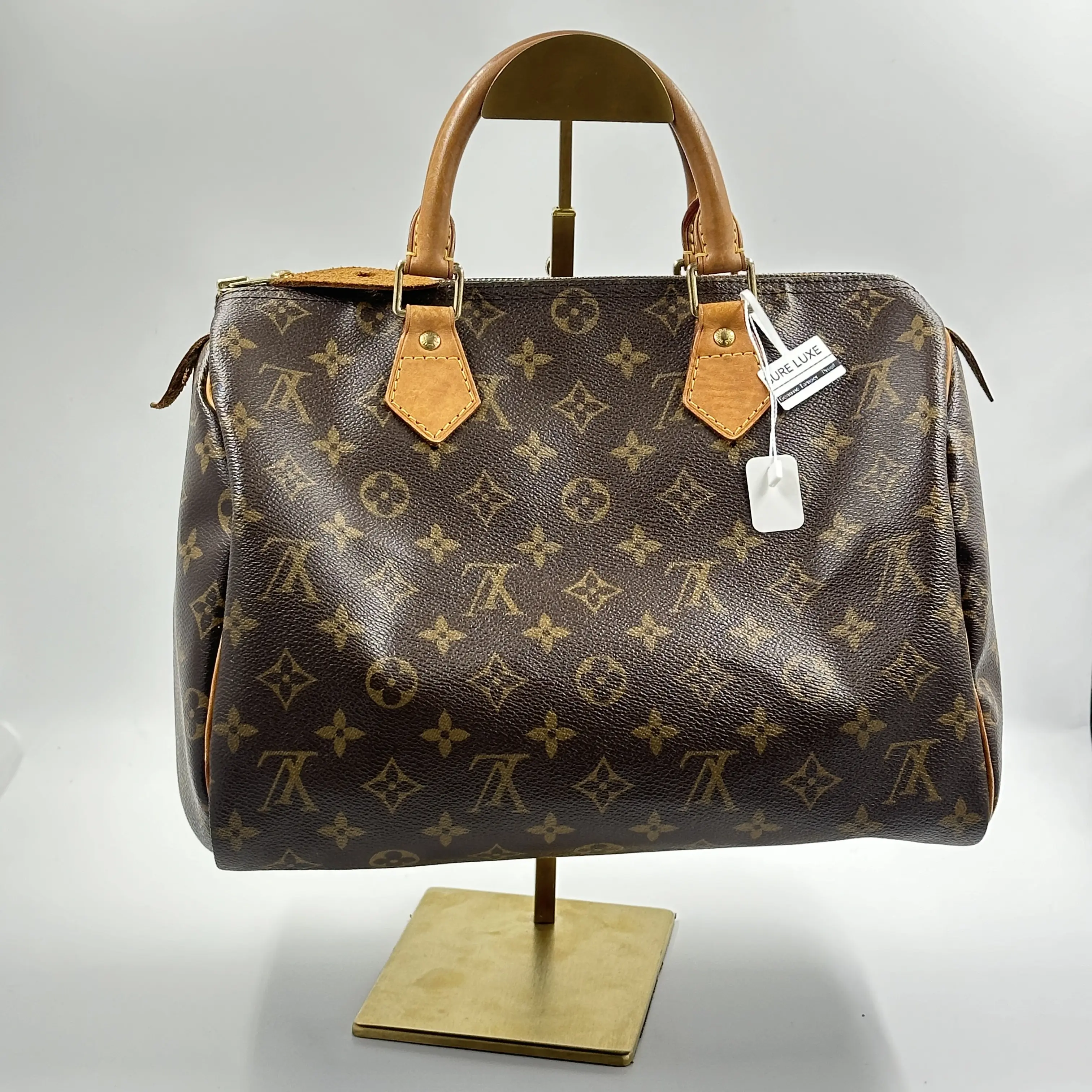 Pre-owned Louis Vuitton Monogram Speedy 30 bag A101605
