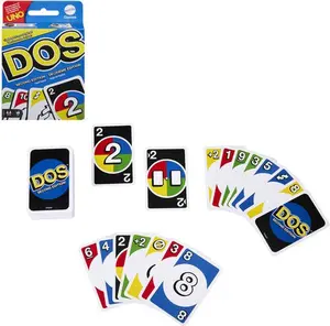 UNO: Dos Second Edition  [COLLECTIBLES] Card Game, Table Top Game