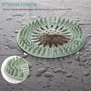 1PC Bathroom Hair Sink Sewer Filter Floor Drain Strainer Water Hair Stopper Bath Catcher Shower Cover Clog Bathroom Accessories