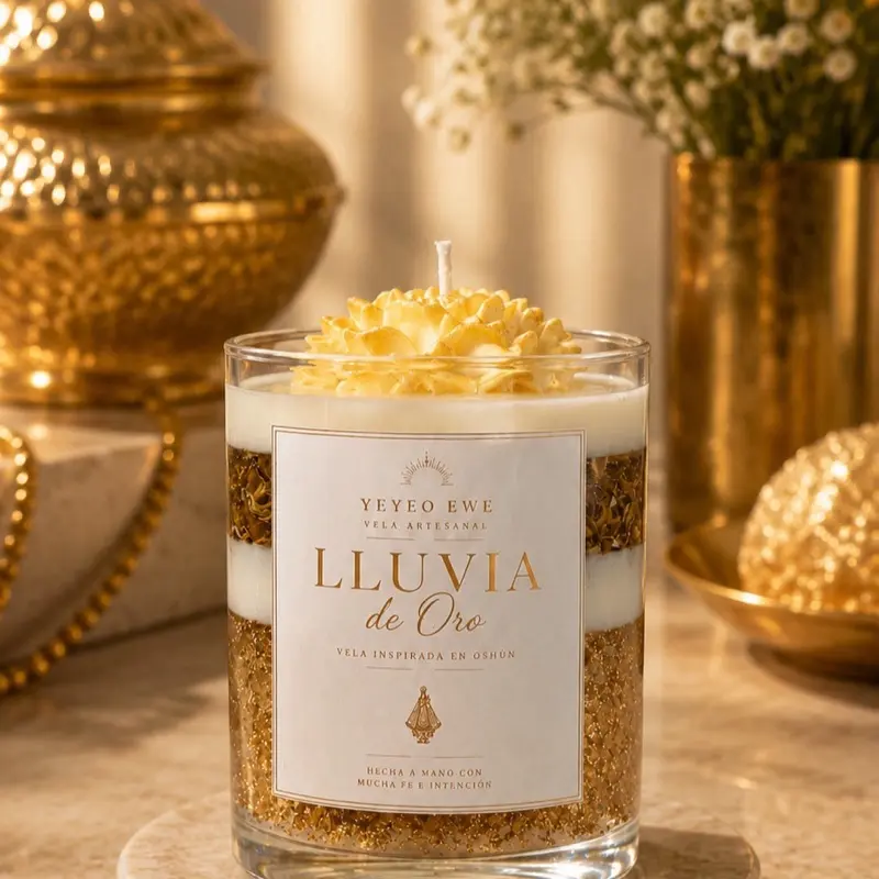 Vela lluvia de oro