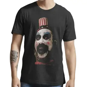 Captain Spaulding T-Shirt Sick Sid Haig House Of 1000 Corpses The Devils Reject S-3XL