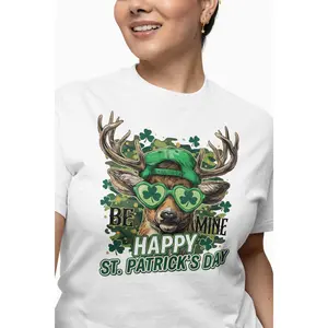 Be Mine - Happy St. Patrick's Day Deer T-Shirt